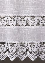 Romeinse gordijnset met universele railtape 