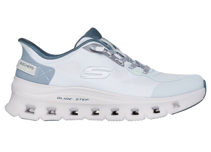 SKECHERS, sportieve damessneakers, met instapmodel hielplaat 
