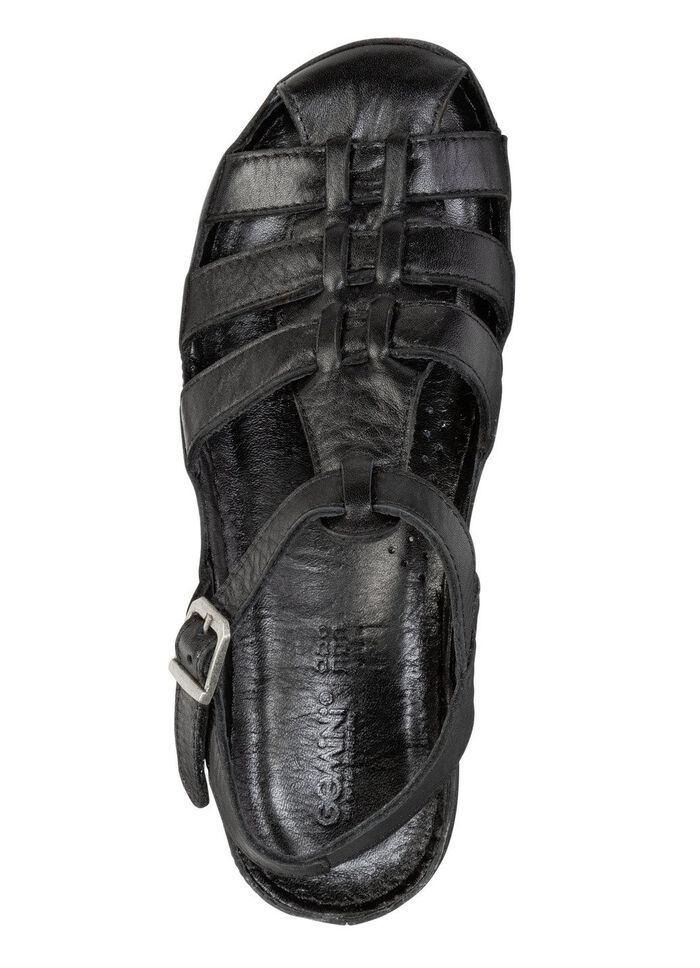 Gemini sandaal met bandjes van zacht rundnappaleer 