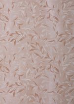 Prachtige enkele sjaal met bladmotieven 