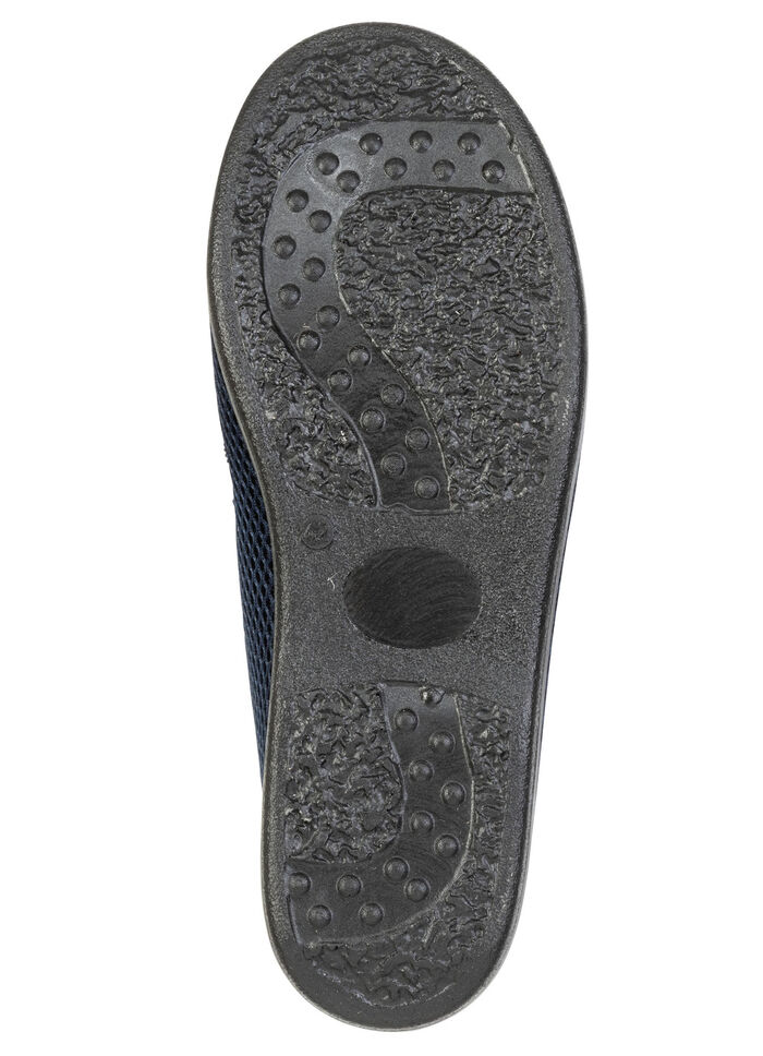 Comfortabele herenpantoffels, breedte H, met anatomisch gevormd voetbed MARINE