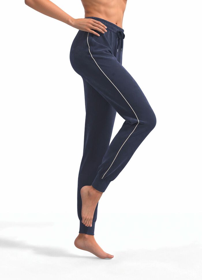 Gezellige en warme broek MARINE