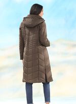 Jas met zijsplitten met rits 