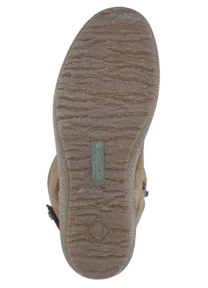 Waldl&auml;ufer, gevoerde dameslaarzen, winterschoenen, breedte H, met lamsvacht COGNAC