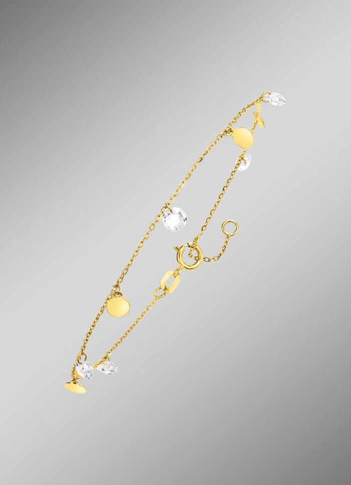 Prachtige armband met zirkonia 