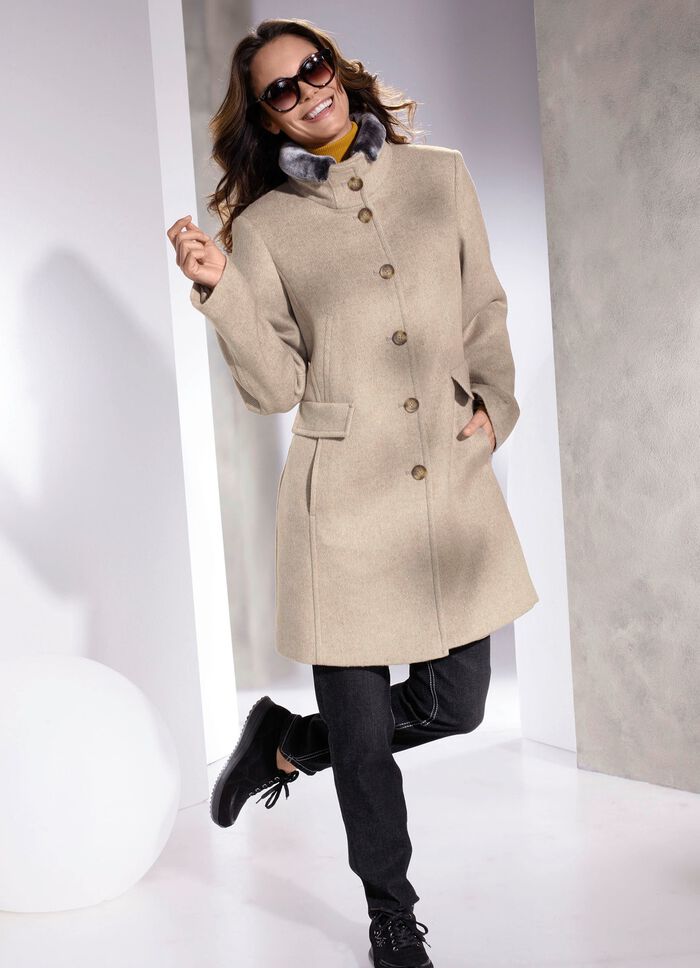 Korte jas in 2 kleuren 