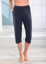 Comfortabele tweepack capribroeken 1X MARINE, 1X ZWART