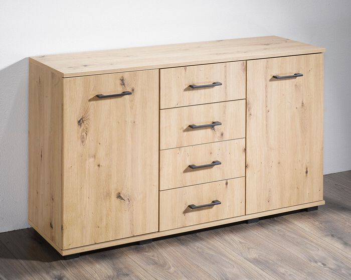 Ladekasten in hoogwaardig, stabiel design AMBACHTELIJK EIK