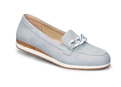 Comfortabele pantoffel in su&egrave;delook 