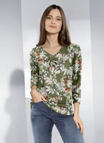 Shirt met 3/4-mouwen 