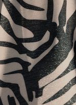 Shirt met zilverkleurig effectgaren 