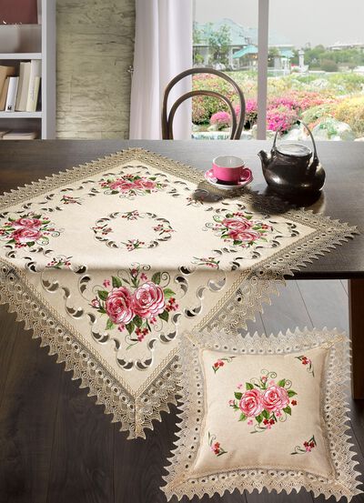 Kamerdecoratie met prachtig bloemmotief 