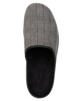 Klassieke herenpantoffels met anatomisch gevormd voetbed GRAU