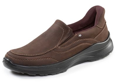 Klassieke herenpantoffels, breedte H, met uitneembaar voetbed 