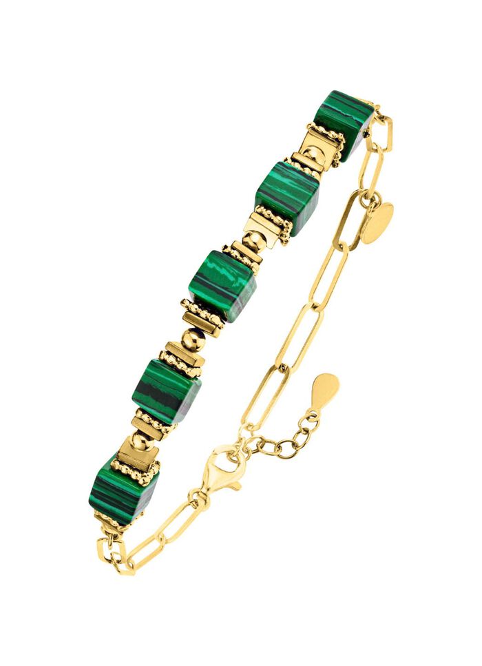 Elegantie ontmoet moderniteit &ndash; bezet met synthetisch malachiet 