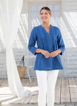 Tuniek met decoratieve knopen 