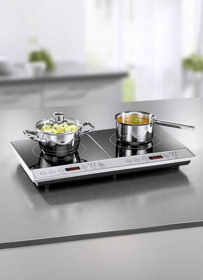 Dubbele inductiekookplaat 