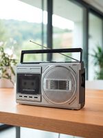 Retro cassetterecorder 