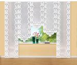 Prachtig schuifgordijn met een rechte afwerking 