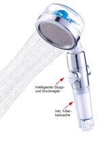 Aquadon EcoTornado douchekop met ingenieus turbine-effect 