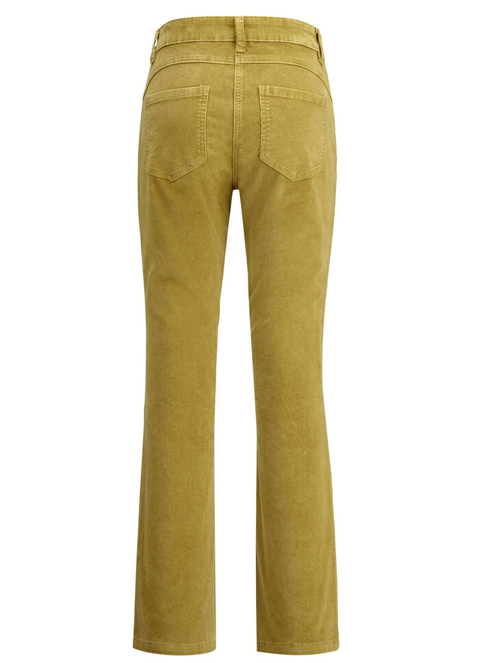 Corduroy broek in trendy bootcut model MESSING