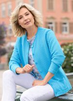 Cardigan met biesdesign 