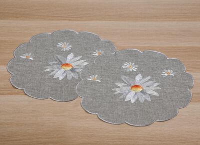 Tafel- en kamerdecoratie in linnenlook 