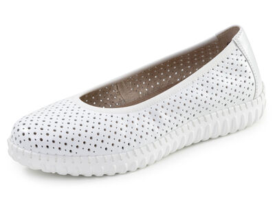 ELENA EDEN, zomerse damesballerina's, wijdte G, met uitneembaar voetbed 