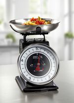 Korona keukenweegschaal in retro design 