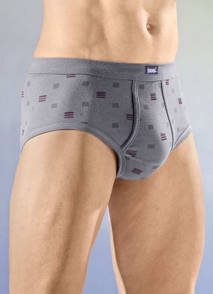 Verpakking van vier slips met zachte tailleband 