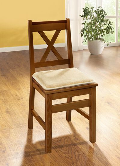 Zitkussen van zuiver scheerwol 