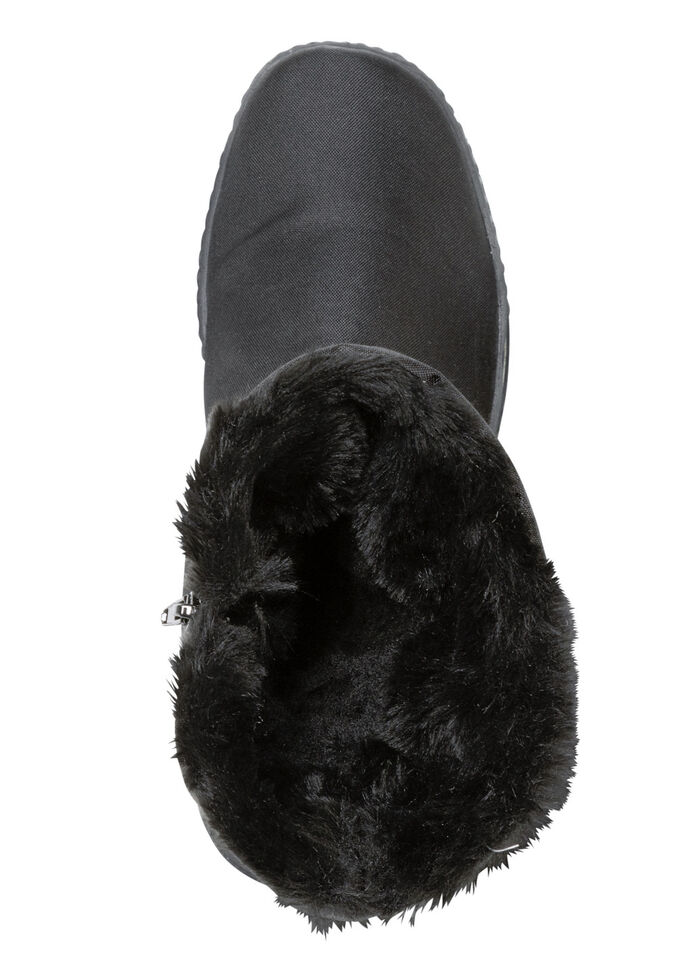 ELENA EDEN laarzen met klimaatmembraan ZWART