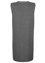 Gebreid vest met decoratieve sluiting 