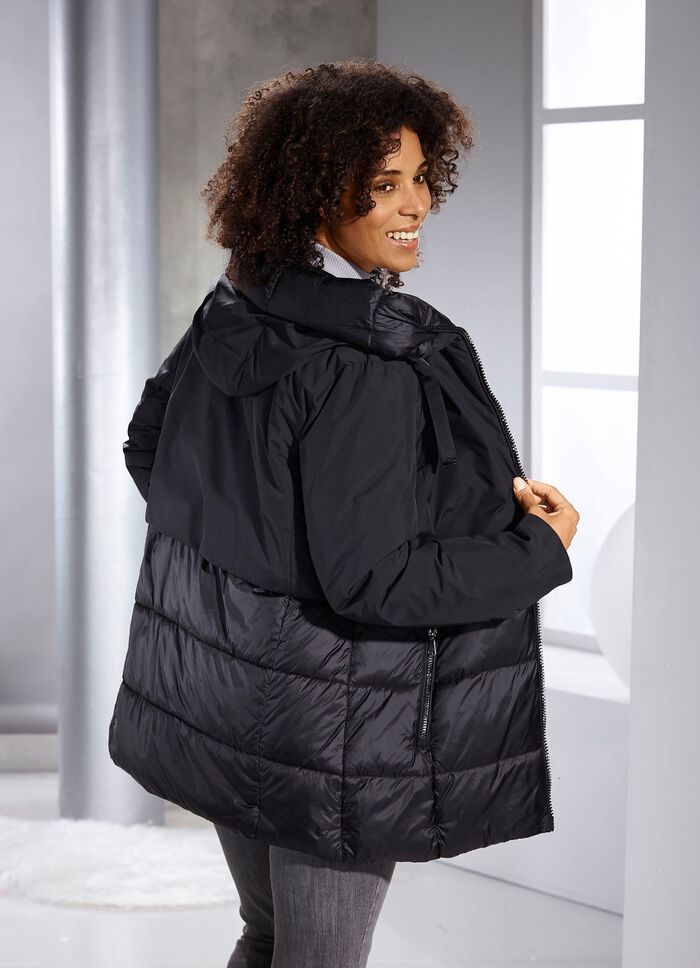 Functioneel jack in een trendy mix van materialen 