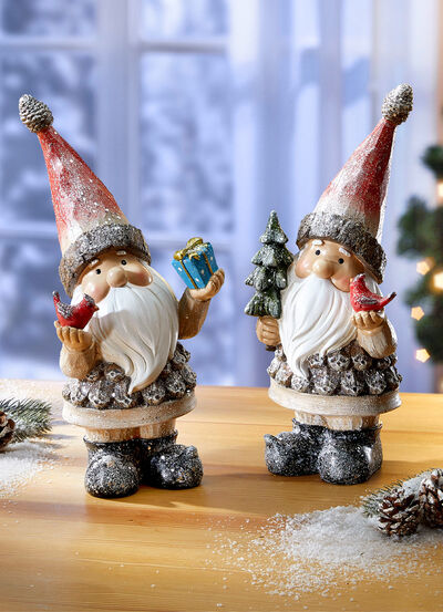 Grappige kerstmannen 