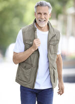 “Redpoint” vest in 3 kleuren KAKI