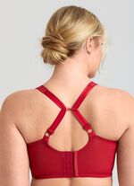 Miss Mary beugelbeha met elastische kanten bloemenprint ROT