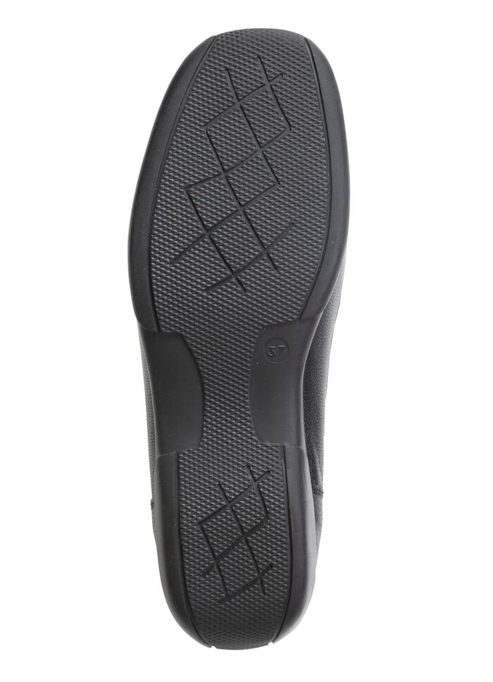 ELENA EDEN, klassieke damespantoffels, met uitneembaar voetbed ZWARTBRUIN