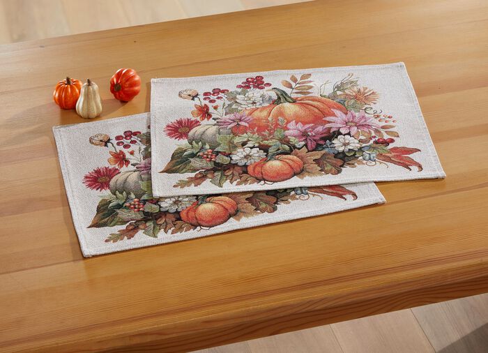 Herfsttafel- en kamerdecoratie 