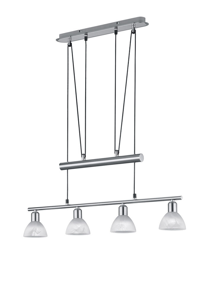 Hanglamp gemaakt van mat metaal NKKEL
