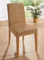 Stretch stoelhoes met glansgaren 