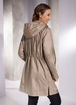 Korte jas in 2 kleuren KAMEEL