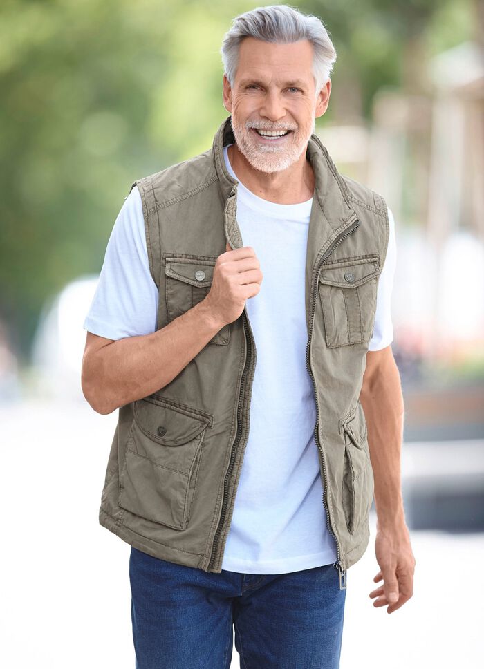 &ldquo;Redpoint&rdquo; vest in 3 kleuren KAKI