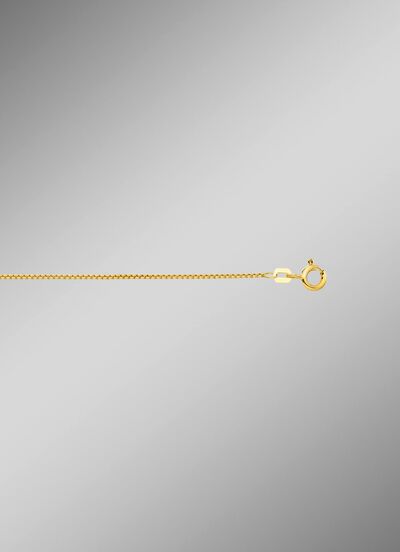 Ronde gouden Venetiaanse ketting 