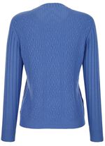 Trui met scheerwol- en kasjmiergehalte 