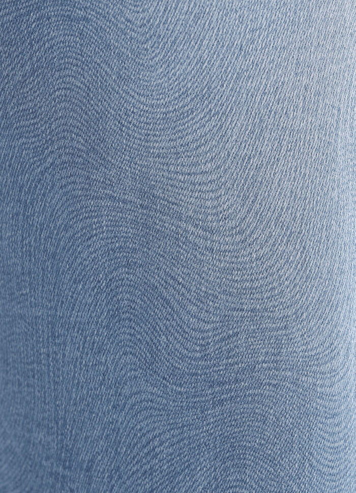 Jeans in het nieuwste vingerafdrukdesign LICHTBLAUW