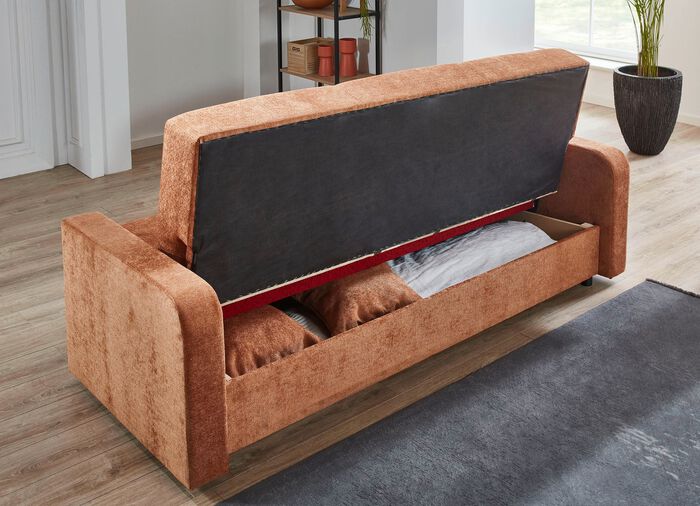 Slaapbank met bedkast 