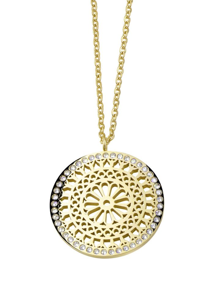 Prachtige ketting met kristallen 