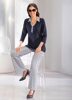 Poloshirt met knoopsluiting 