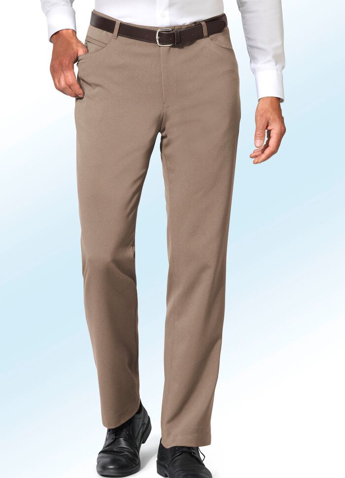 Broek &lsquo;Klaus Models&rsquo; in 5 kleuren BEIGE